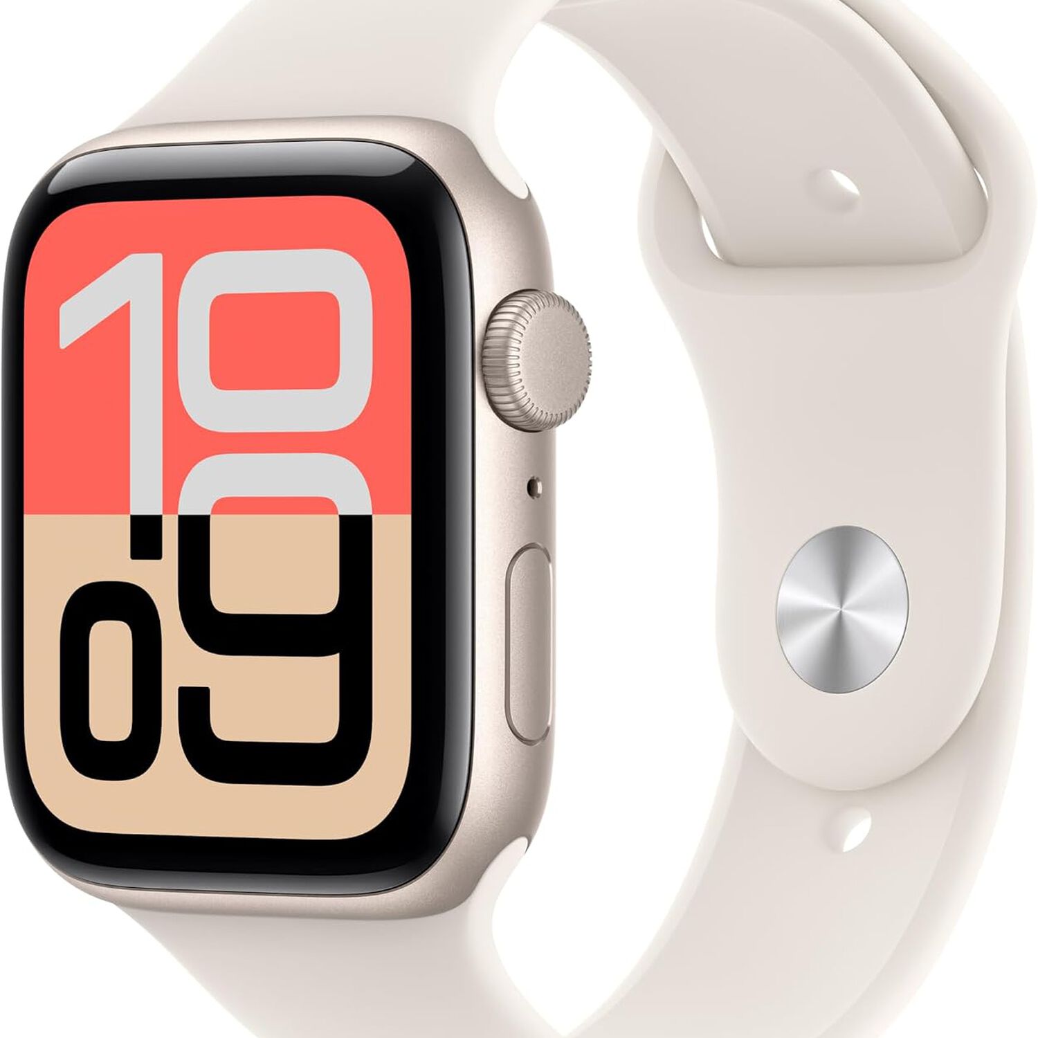 Apple Watch Se 3 Gps 44mm Sport Band Talla M/l - Color Blanco Estelar image number 0.0