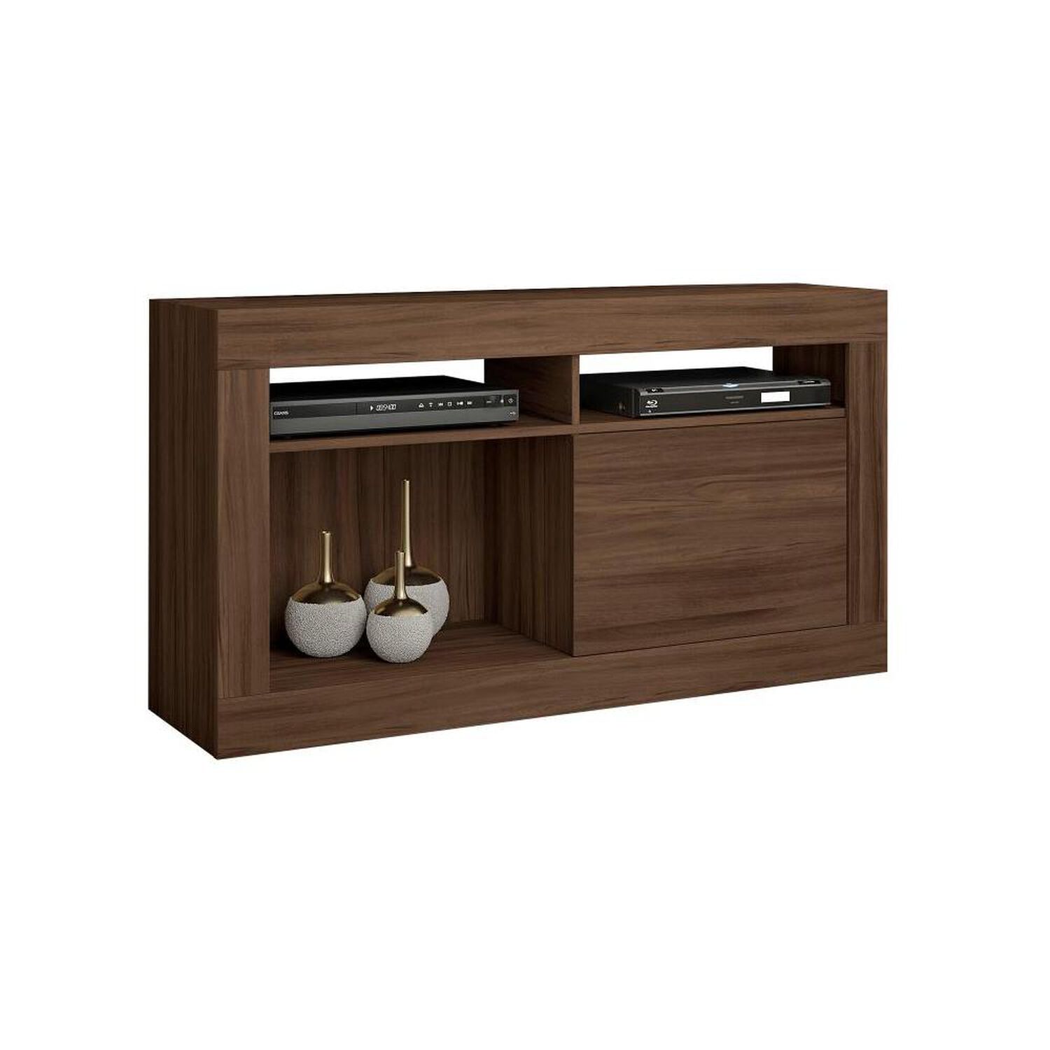 Rack Home Mobili Nogal Trend / Puerta Deslizante image number 3.0