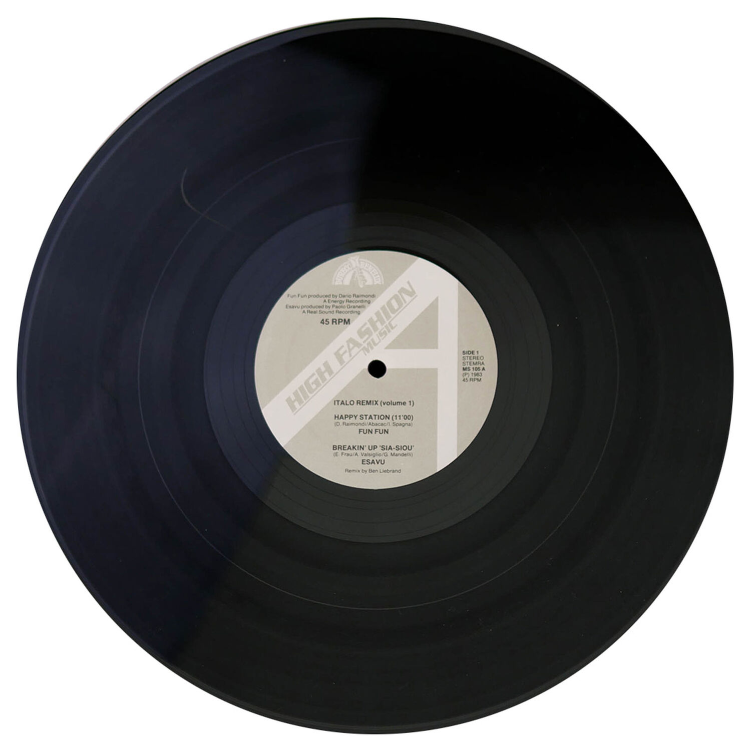Fun Fun - Happy Station - Italo Remix Volume 1 | 12" Maxi Single Usado image number 2.0