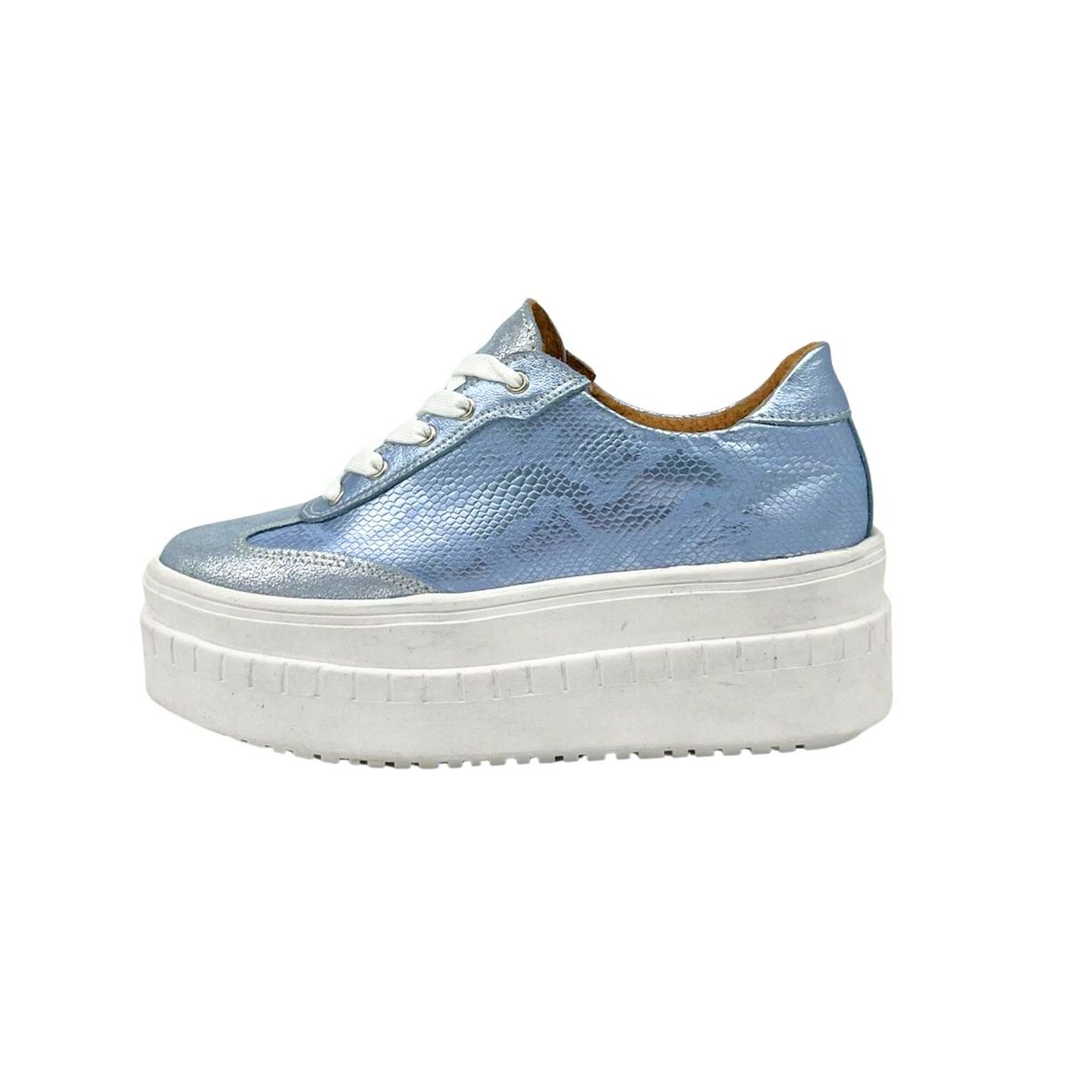 Zapatilla Antonella Celeste Piton Pao Pecados image number 1.0