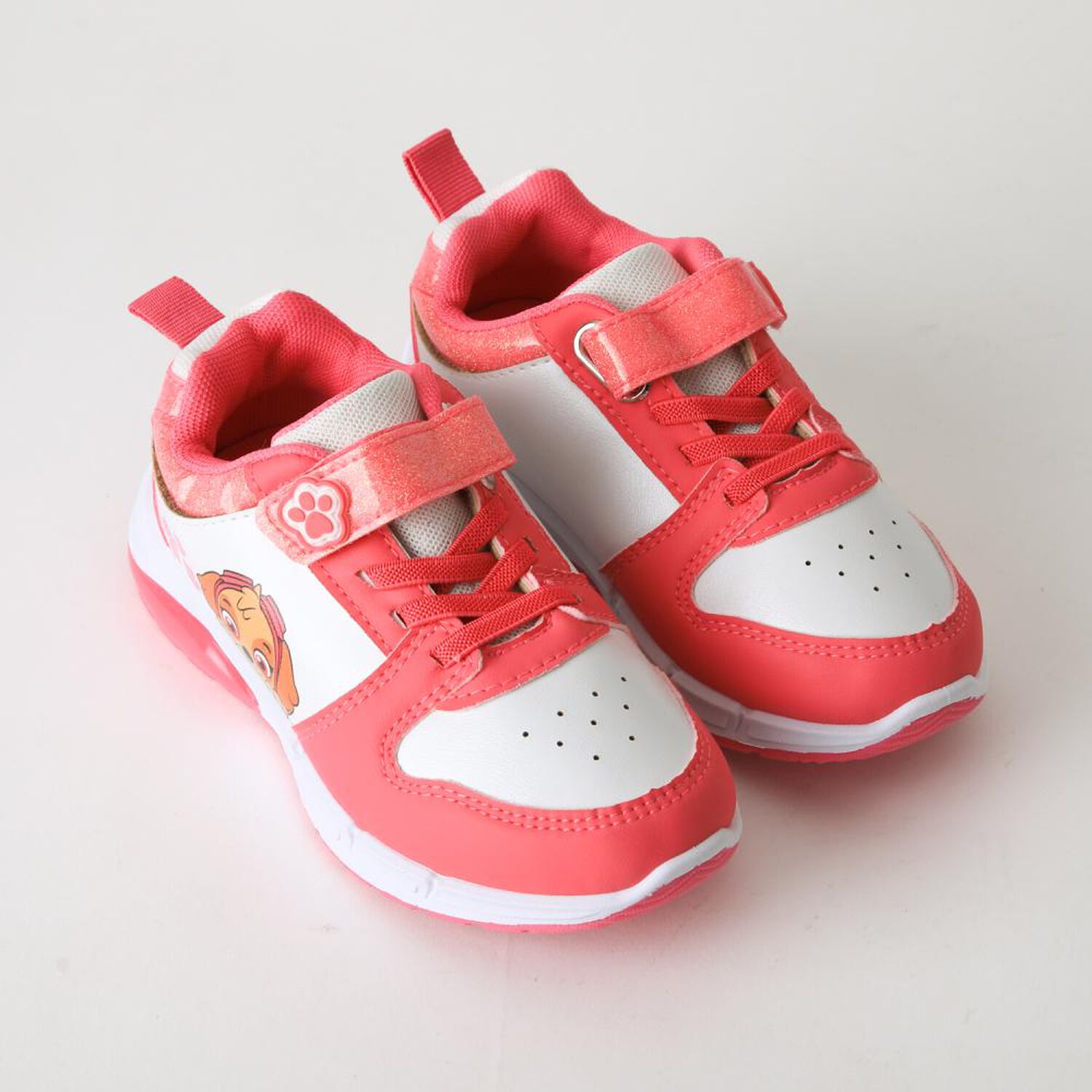 Zapatilla con luces Ni&ntilde;a Paw Patrol Skye Rosado image number 1.0