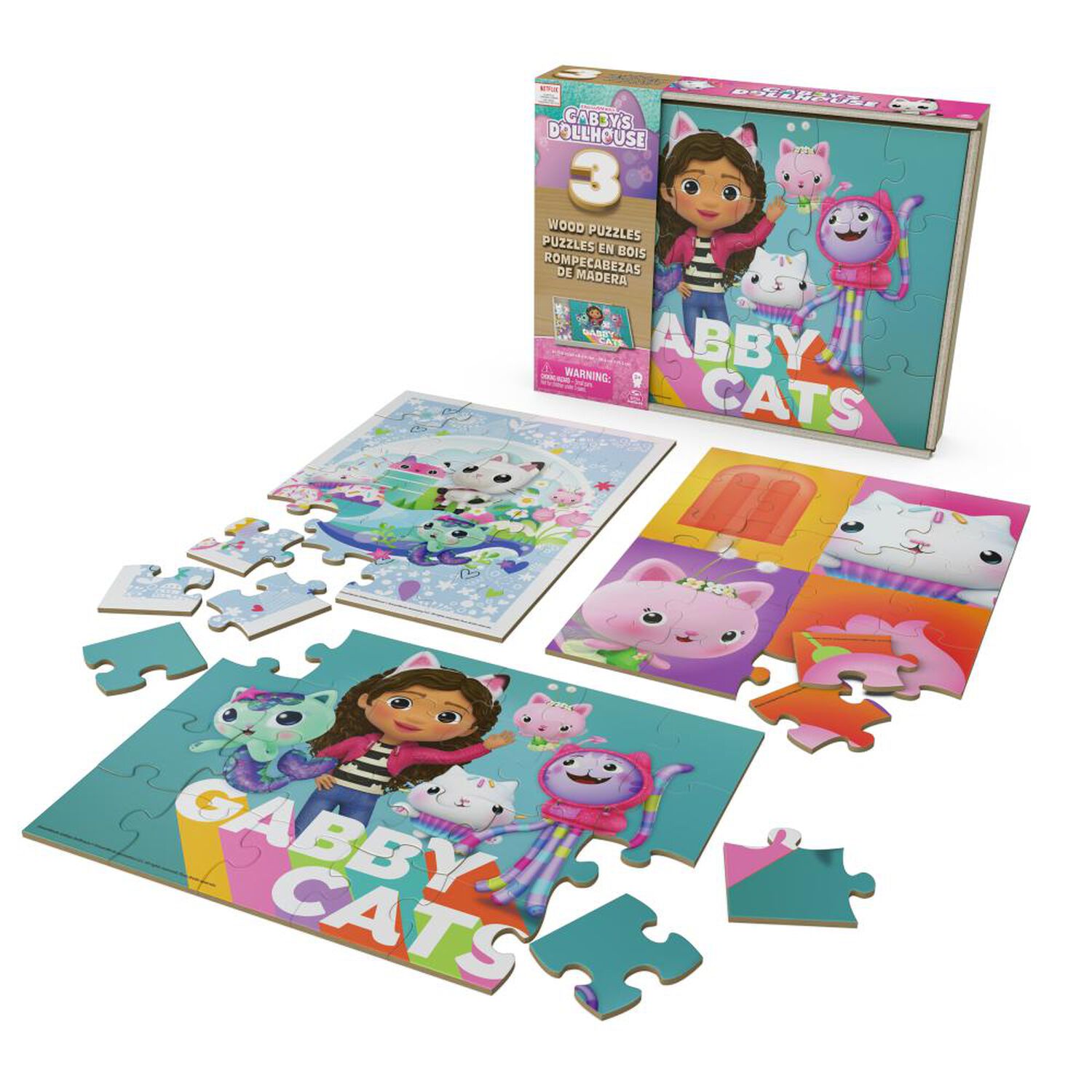 Juego De Mesa Imexporta Puzzle Gabby&rsquo;s Cats image number 4.0
