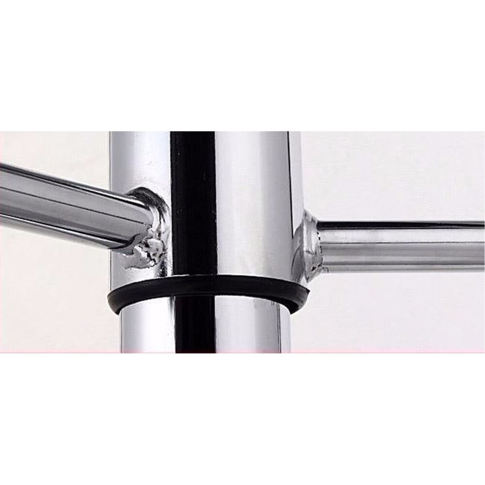 Pack 2 Silla Bar Altura Regulable Taburete Respaldo Negro image number 4.0