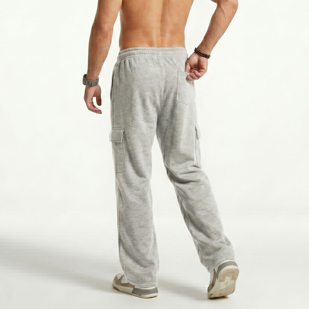 Pantalon Buzo Cargo Forro Polar Hombre image number 2.0