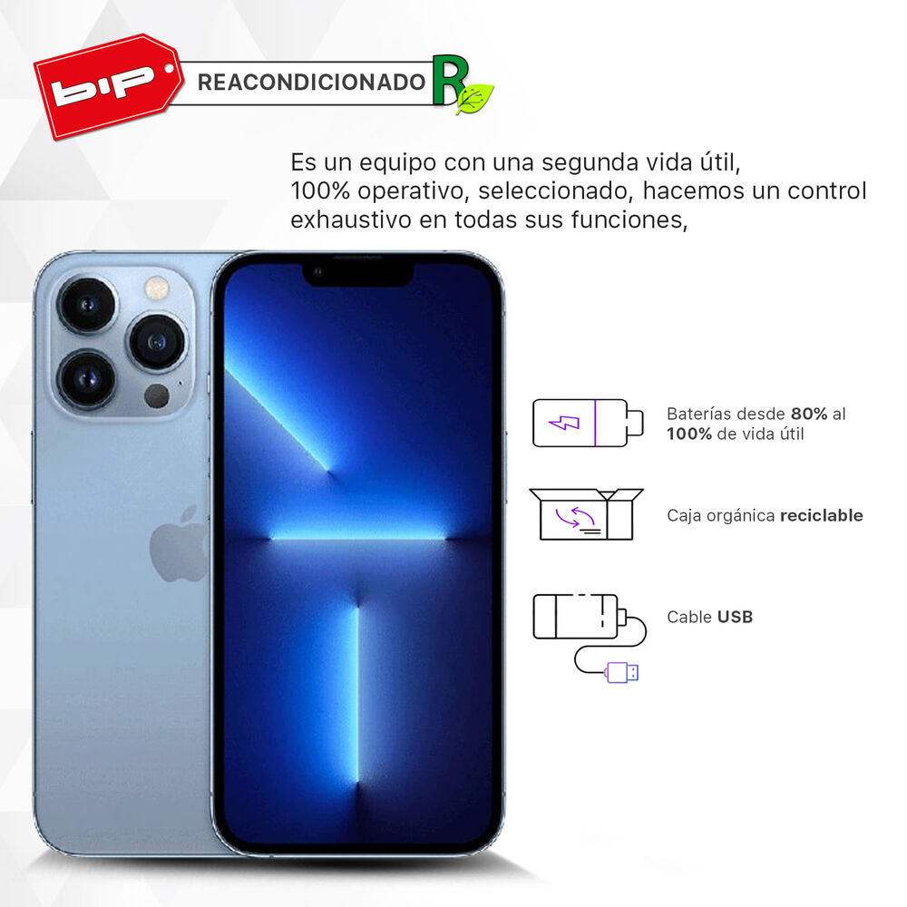 Iphone 13 Pro 128gb Sierra Blue - Reacondicionado Grado A image number 0.0