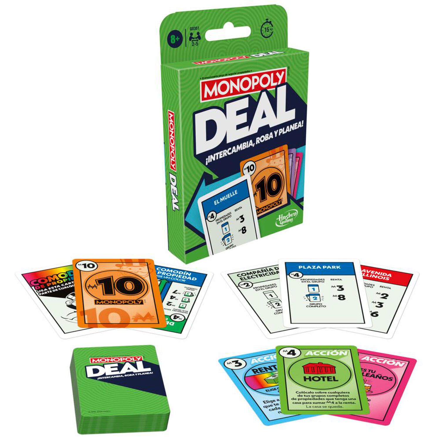 Juego De Mesa Monopoly Deal image number 2.0