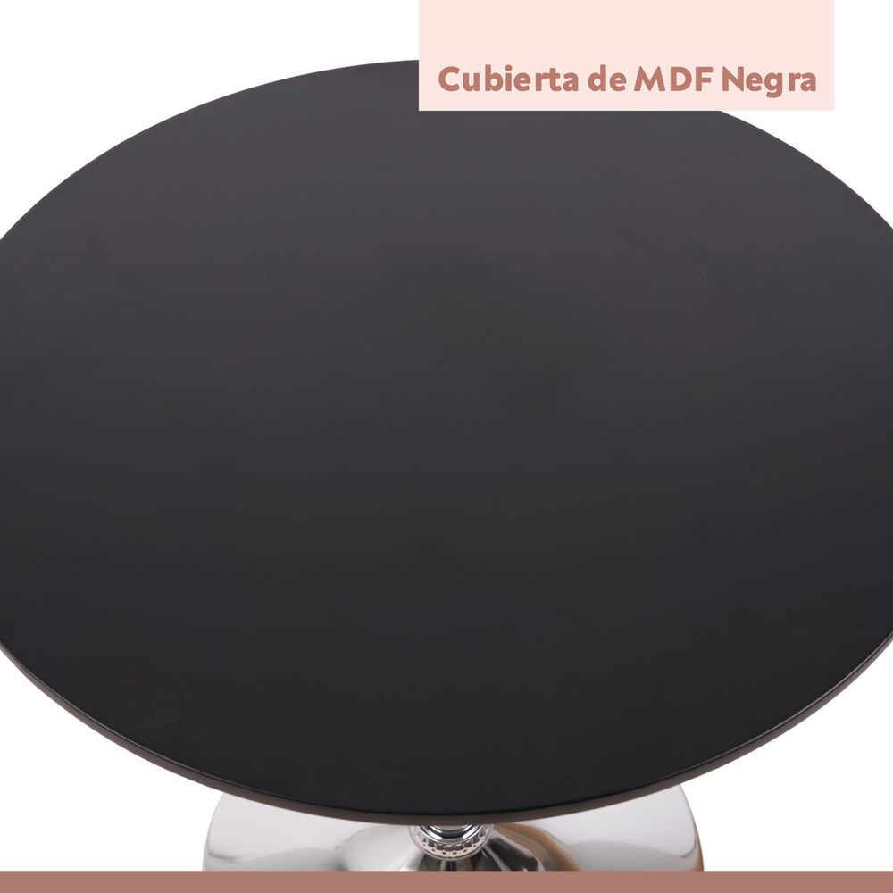 Mesa De Centro Alta Ajustable - Negra image number 4.0