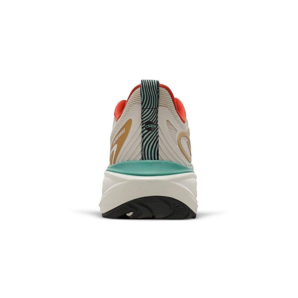 Zapatilla Running Mujer Pride 4 Celeste/rojo/arena image number 5.0