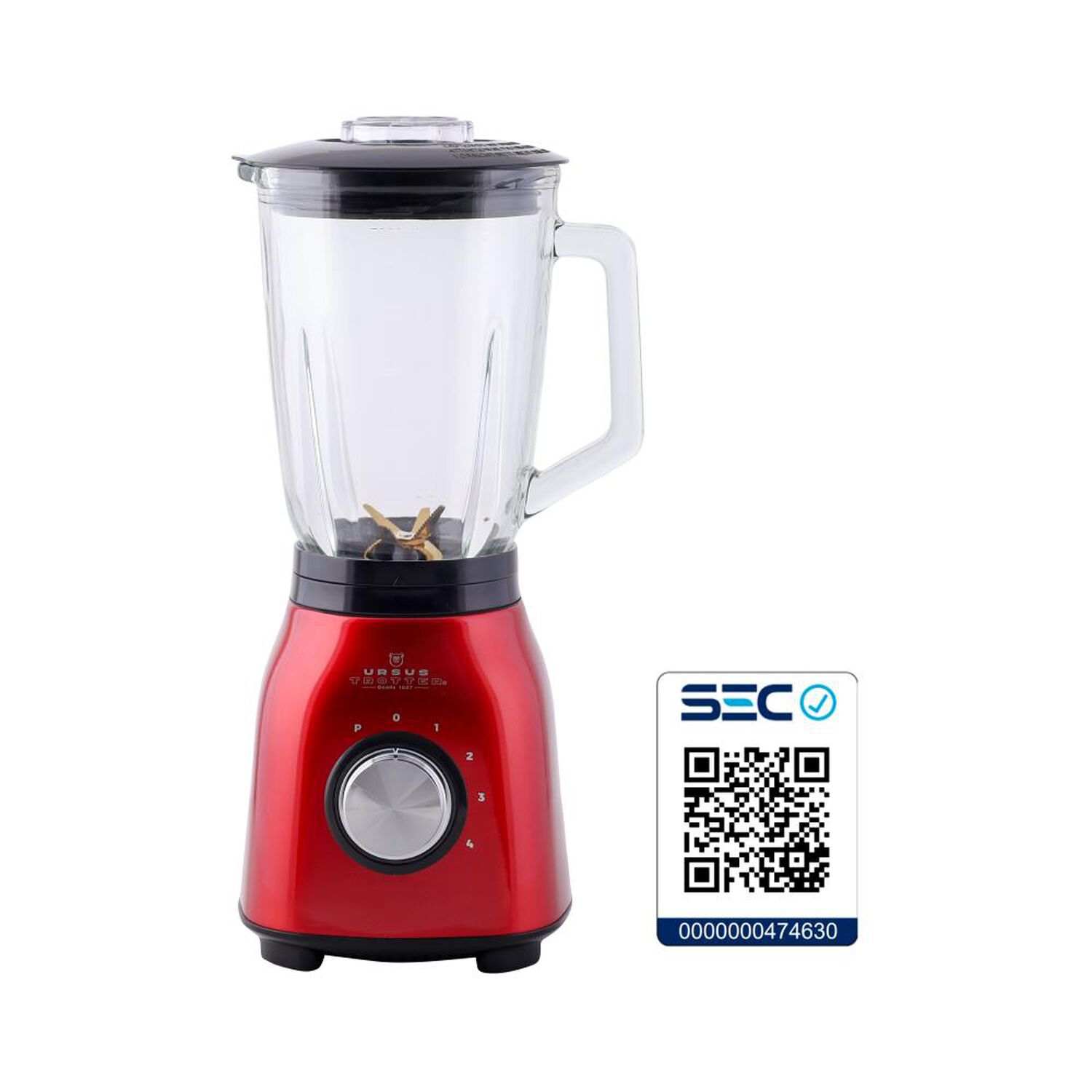 Licuadora Ursus Trotter Ut-promixer1000-r / 1.5 Litros / 1000 Watts image number 9.0