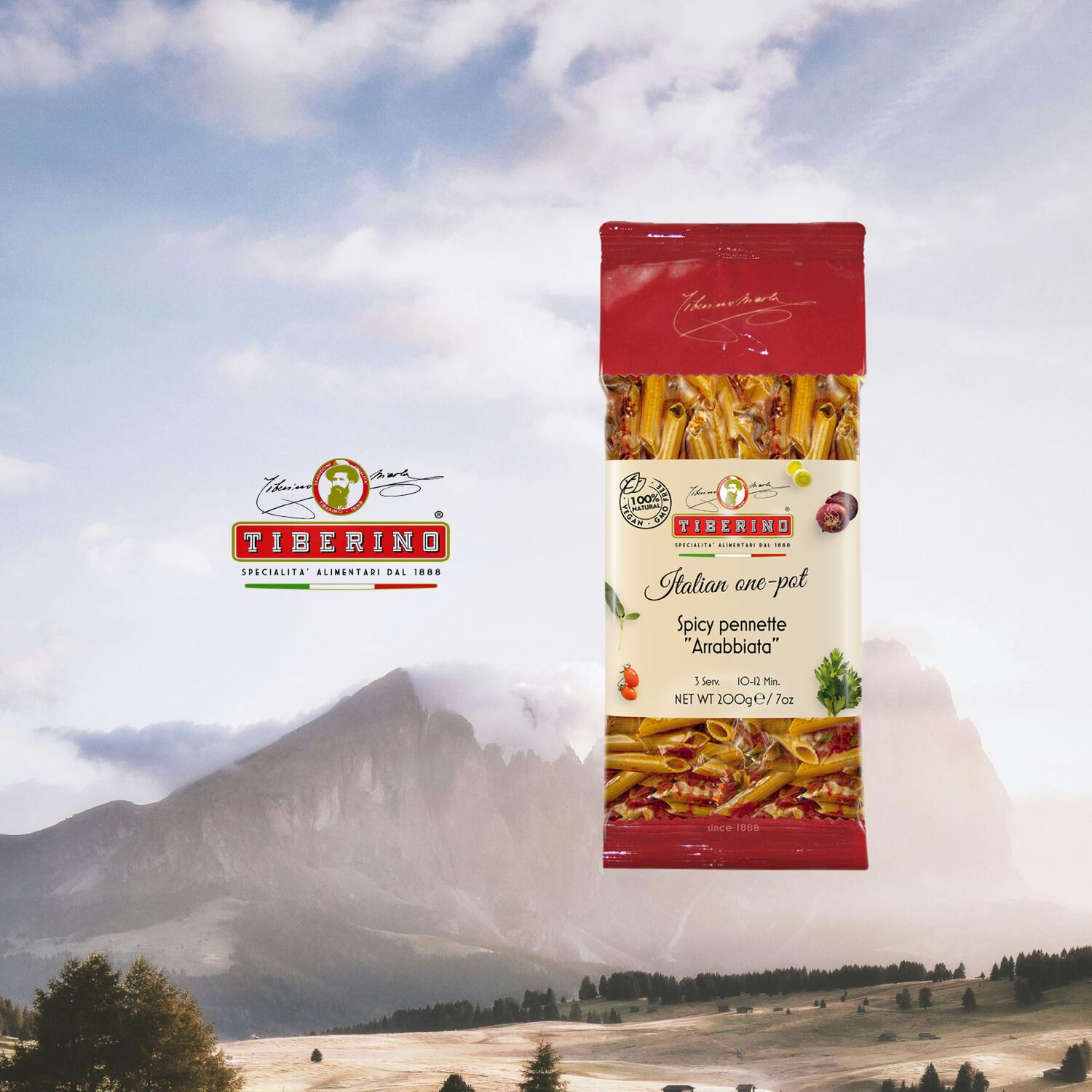 Pr Tiberino Pennette Picante Arrabbiata 1 X 200 Gr image number 1.0