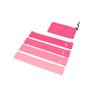 Set De Bandas El&aacute;sticas De Entrenamiento Rosado