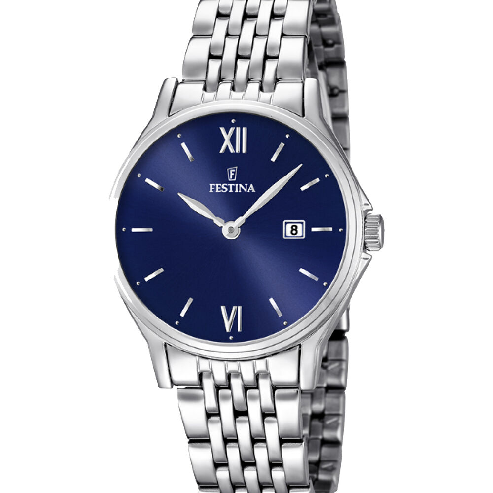 Reloj F16748/3 Festina Azul Mujer Acero Clásico image number 0.0