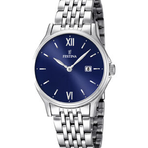 Reloj F16748/3 Festina Azul Mujer Acero Clásico