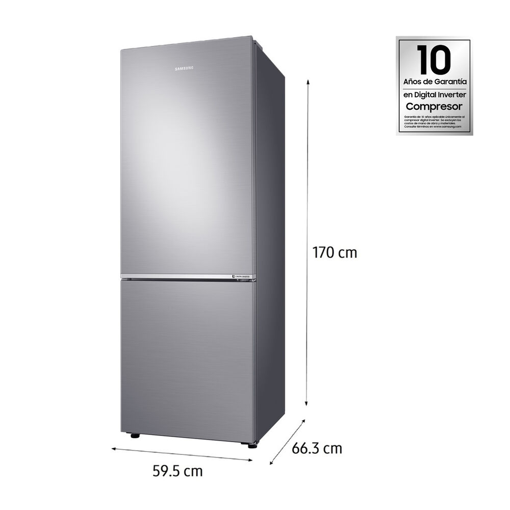 Refrigerador Bottom Freezer Samsung RB30N4020S8ZS all around cooling / No Frost&nbsp;/&nbsp;290&nbsp;Litros image number 2.0
