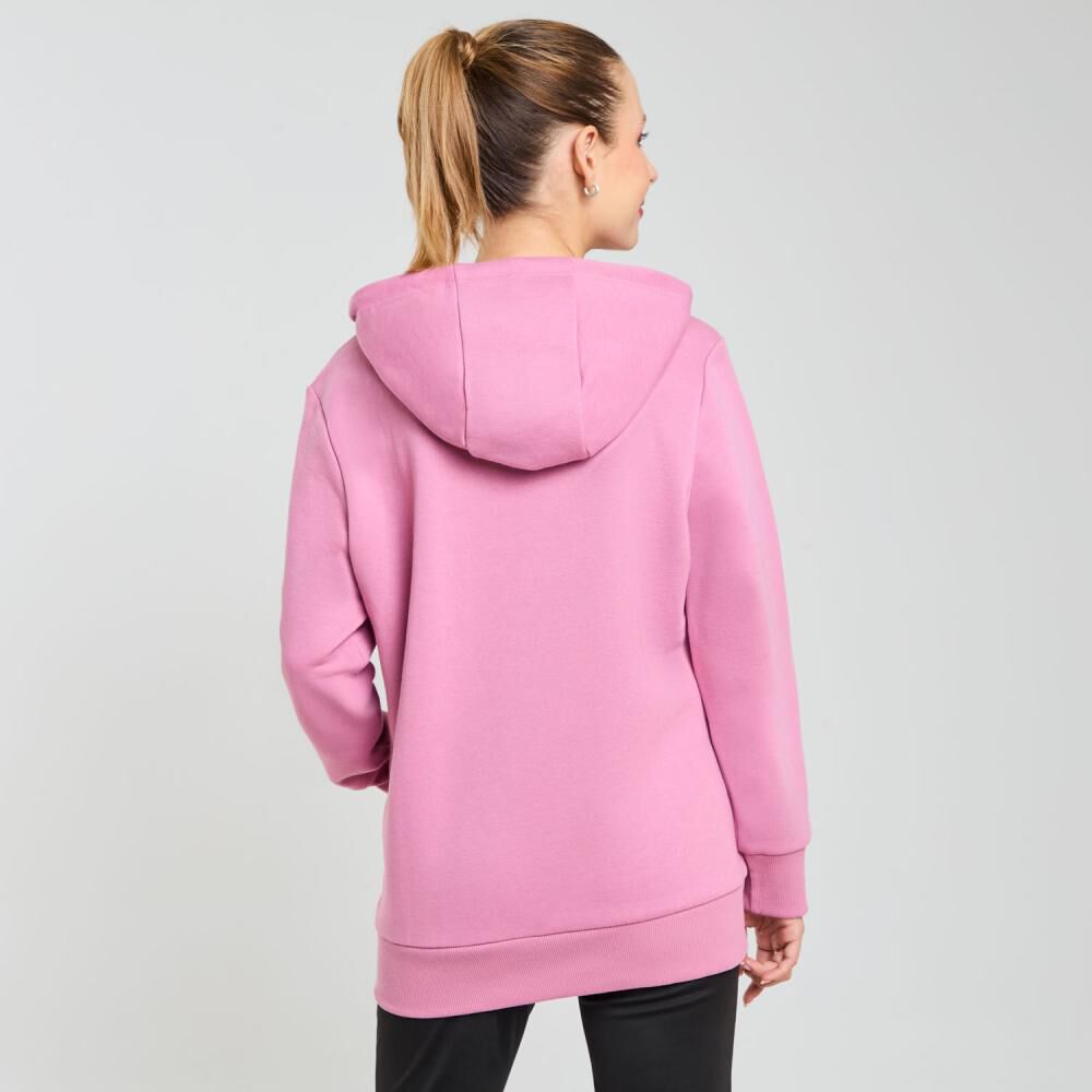 Polerón Deportivo Hoodie Cuello Alto Con Capucha Mujer Wetland image number 3.0
