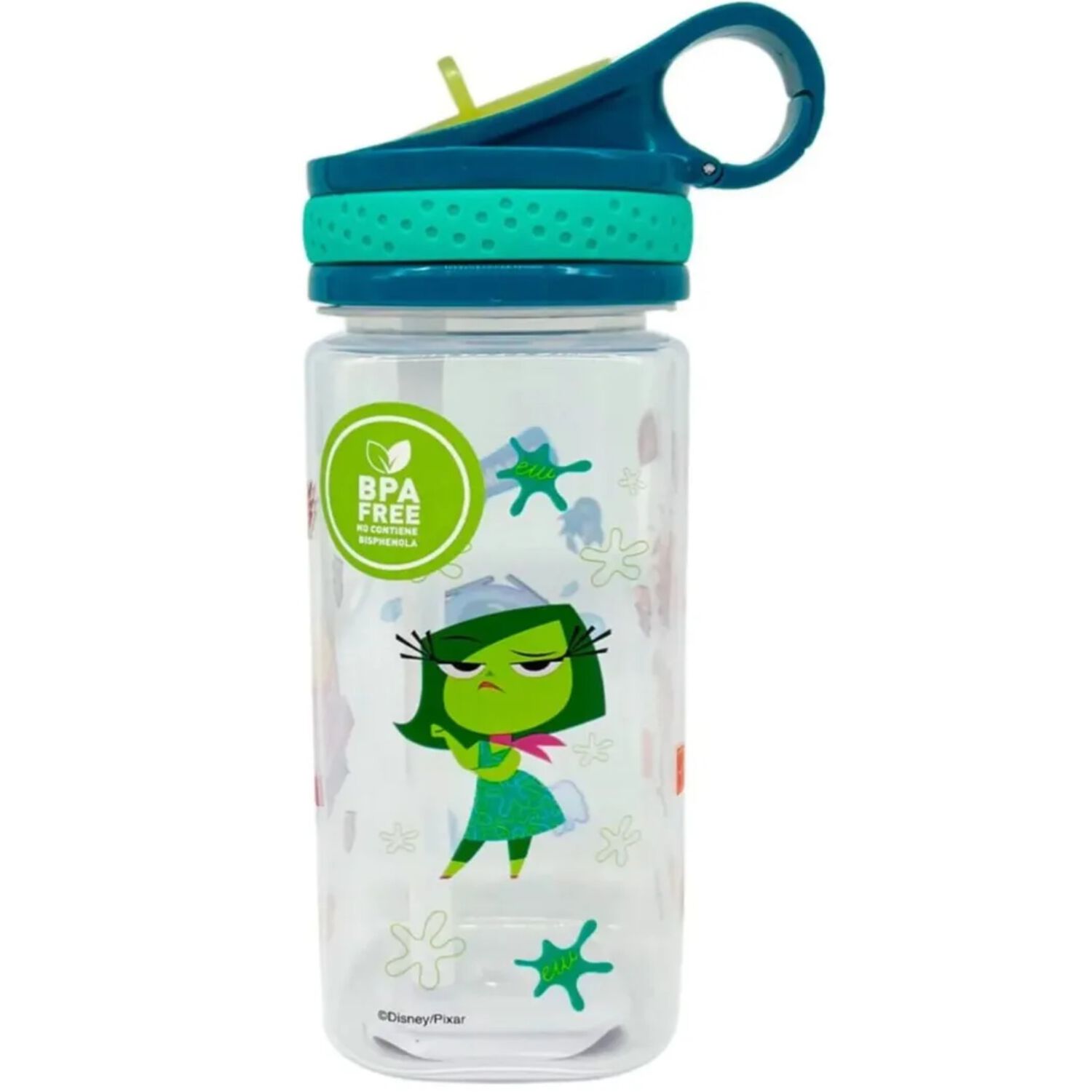 Botella Disney Emociones Intensamente 500ml Antiderrame image number 2.0