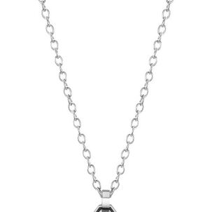 Cadena De Hombre Cat J001n00112 Plateado-negro