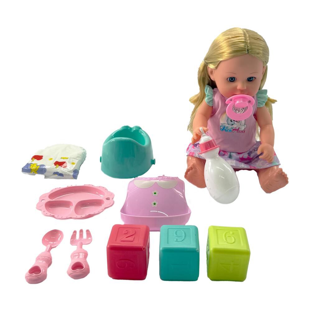 Muñeca Toddler Bostecitos Con Acc 12 Sonidos Ass image number 7.0