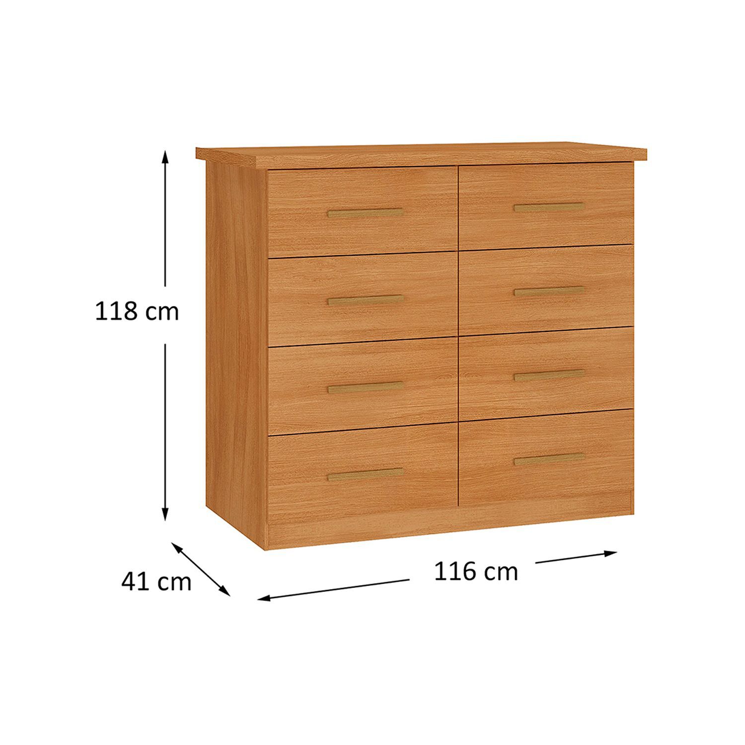 Comoda Di Poretti Design Magnuns / 8 Cajones image number 1.0