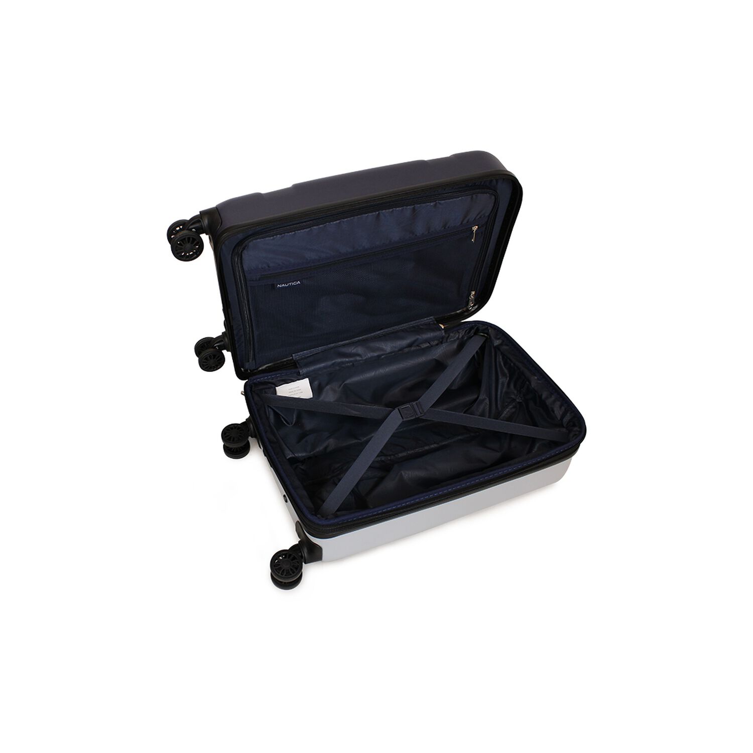 Pack Maleta Cabina Bora 10kg Azul + Cartera Leeway Nautica image number 5.0