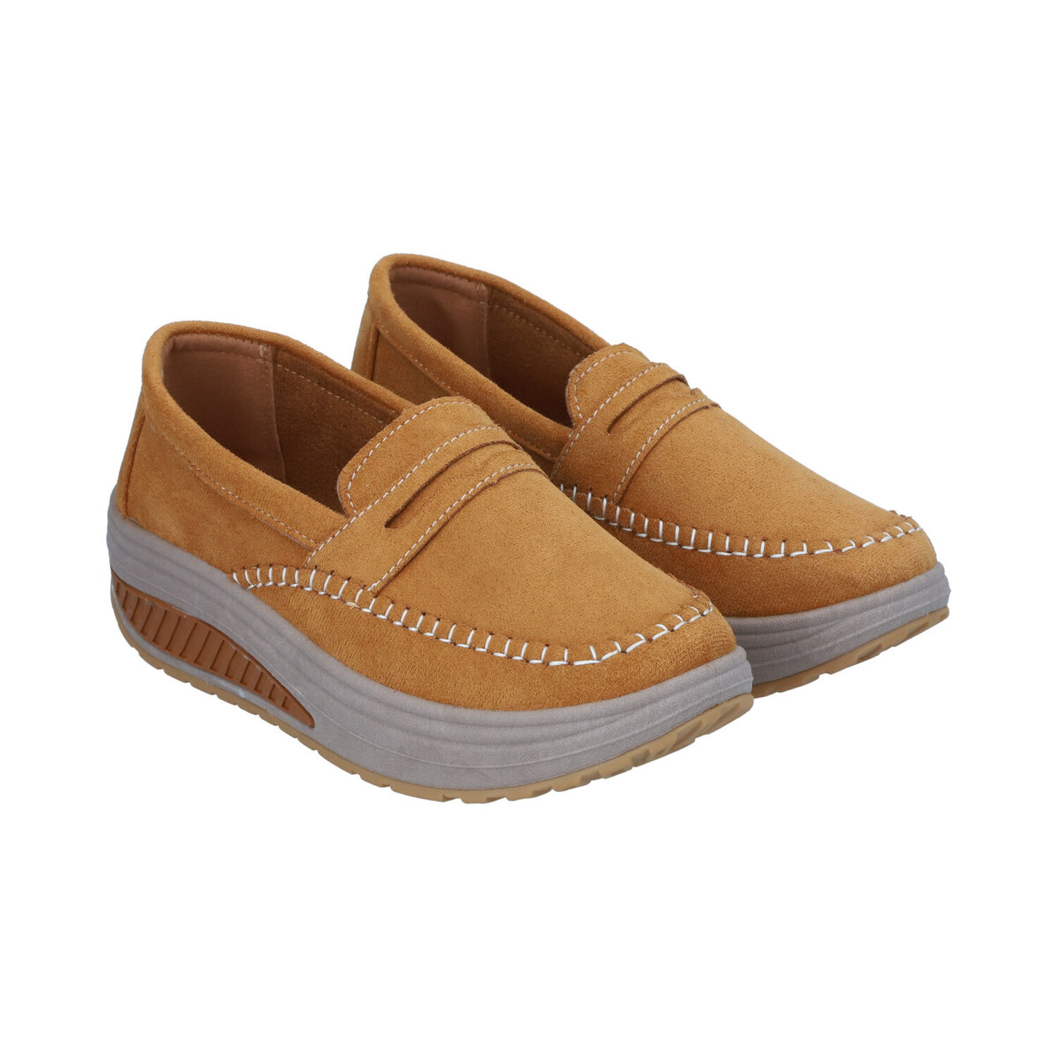Mocas&iacute;n Mujer Camel Sole Police image number 3.0