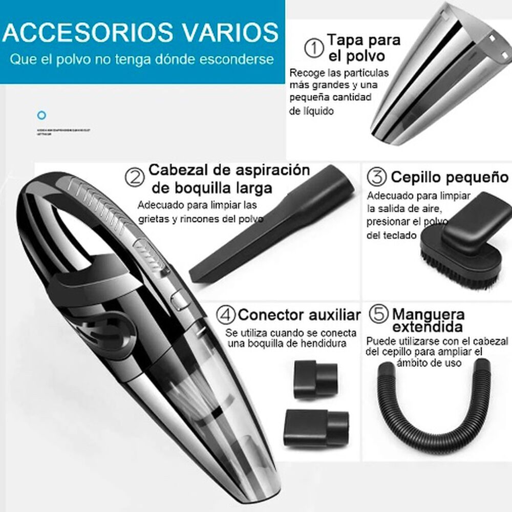 Aspiradoras Coche Aspiradoras Port&aacute;tiles Inal&aacute;mbricas Mano image number 1.0