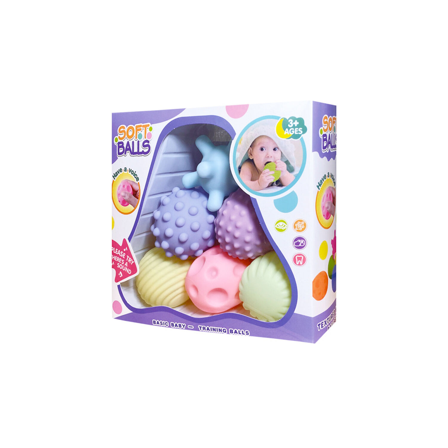 Pelotas Sensoriales Sensory Rollers Beb&eacute;s Y Ni&ntilde;os - Ps image number 0.0