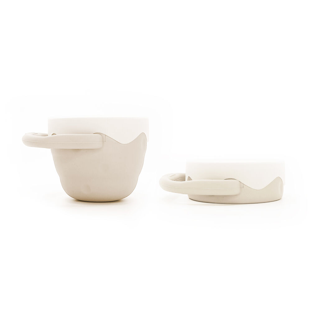 Vaso Cereal Silicona Beige image number 1.0