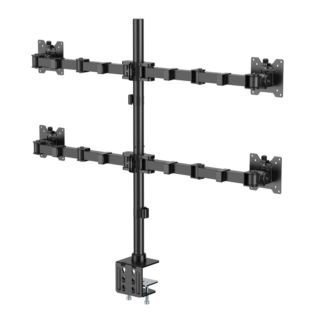 Soporte De Alta Carga Para 4 Monitores 17"~35" 60kg 360 Brasforma - Sbrm741 image number 2.0