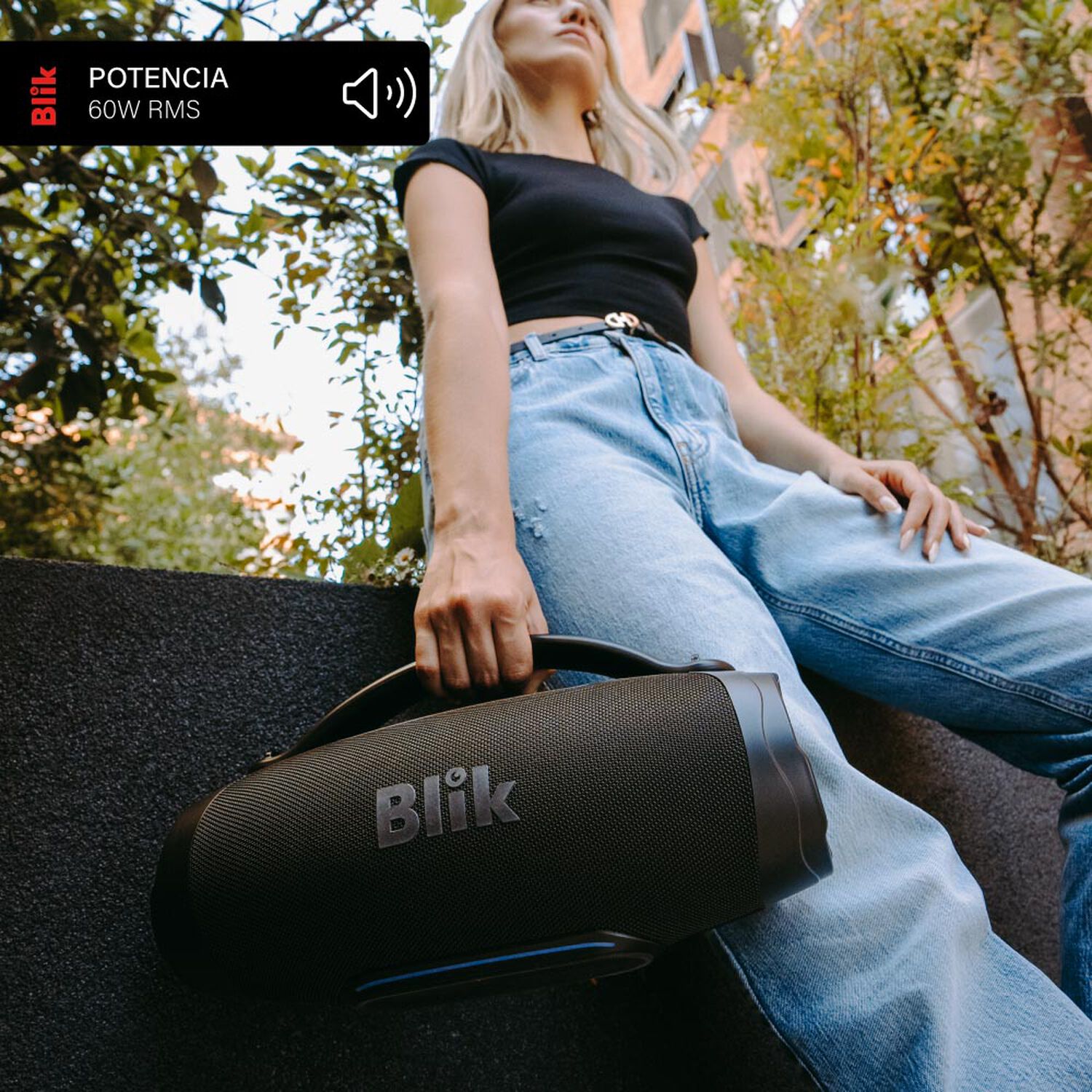 Parlante Bluetooth Blik Powerbass60 image number 2.0