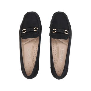 Mocas&iacute;n Mujer Negro Lali Police