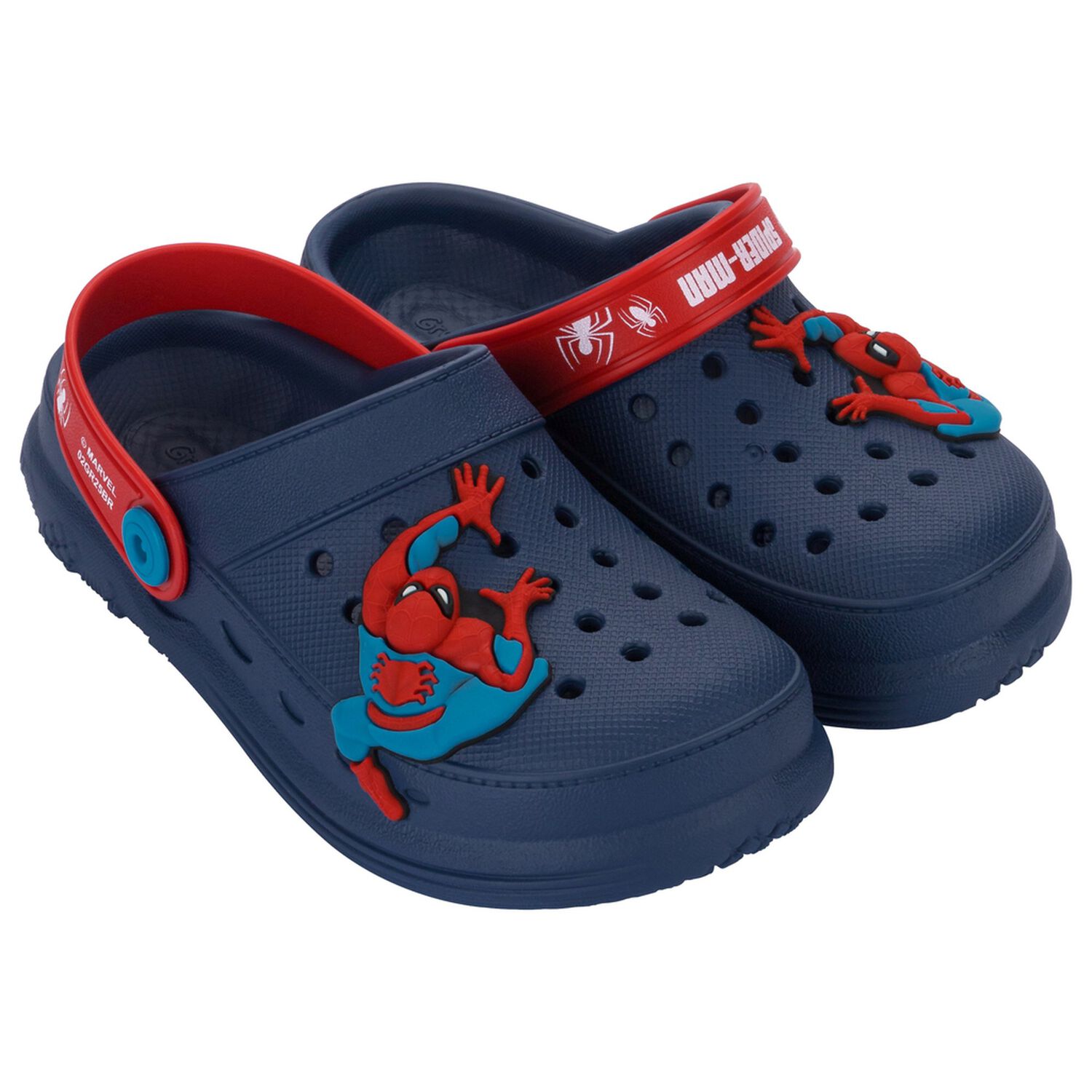 Sandalia Infantil Azul/rojo Spiderman157 Ipanema image number 1.0