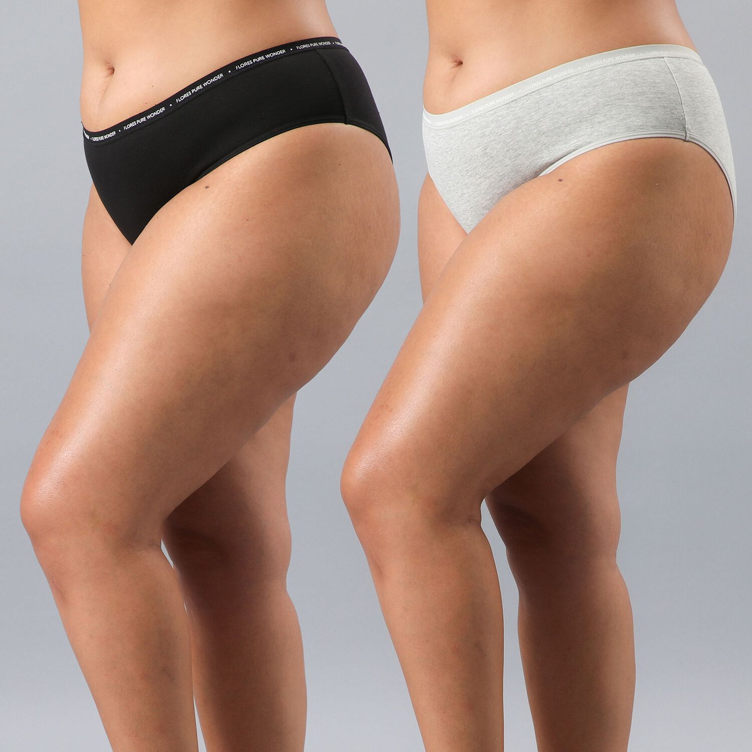 Pack X2 Pantaleta Algodon Logo Flores 25287-2 image number 0.0