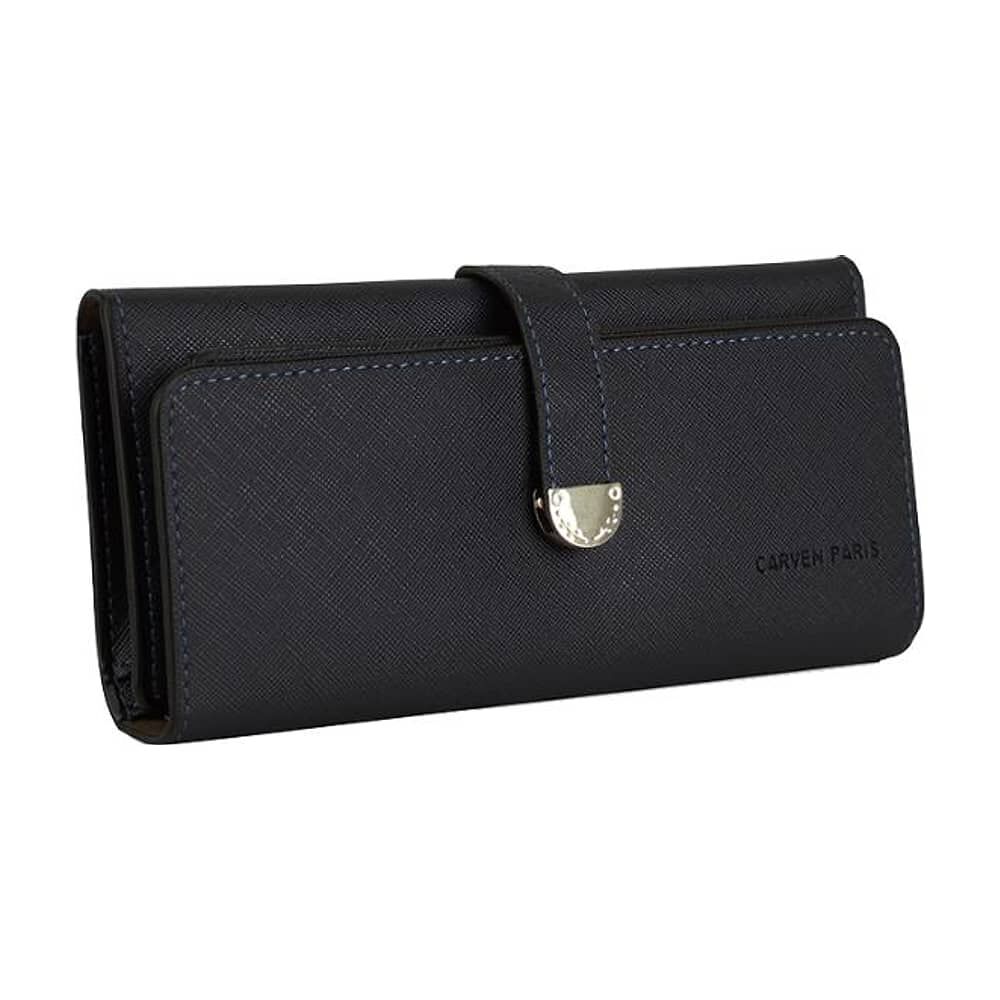 Billetera Mujer N&aacute;poles Azul Carven image number 1.0