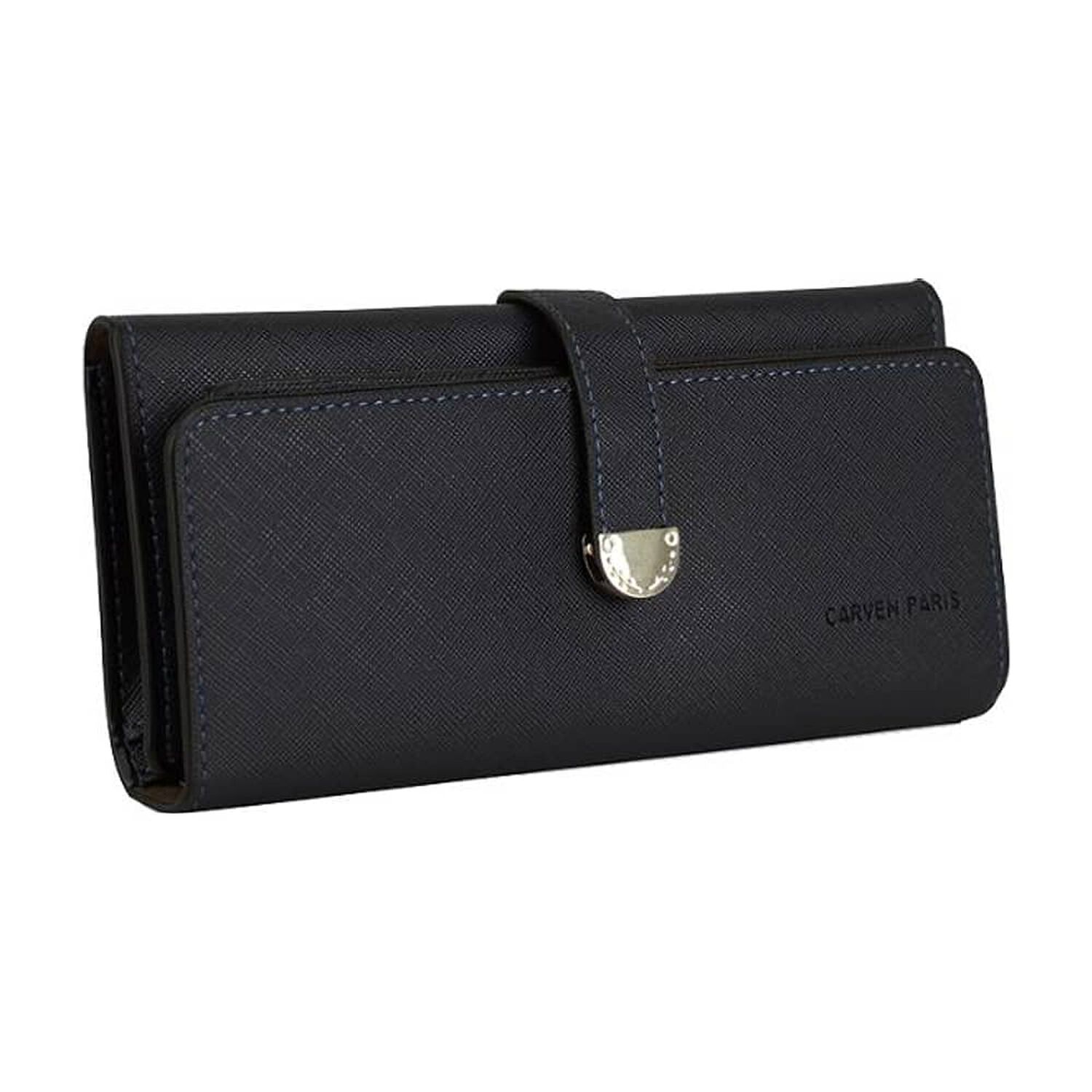 Billetera Mujer N&aacute;poles Azul Carven image number 1.0