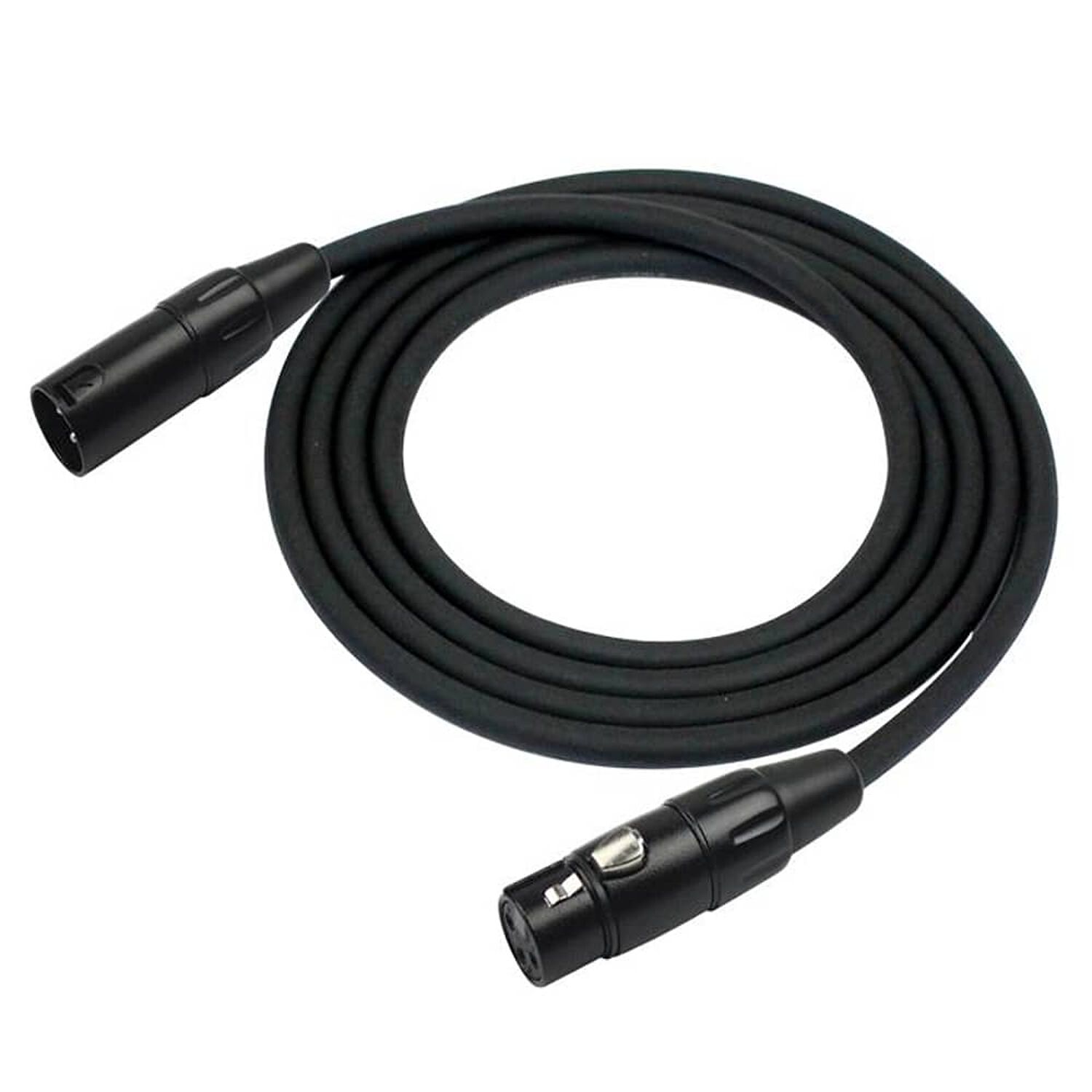 Cable Para Micr&oacute;fono Kirlin Negro 10mts Mpc-470pb-10 image number 2.0