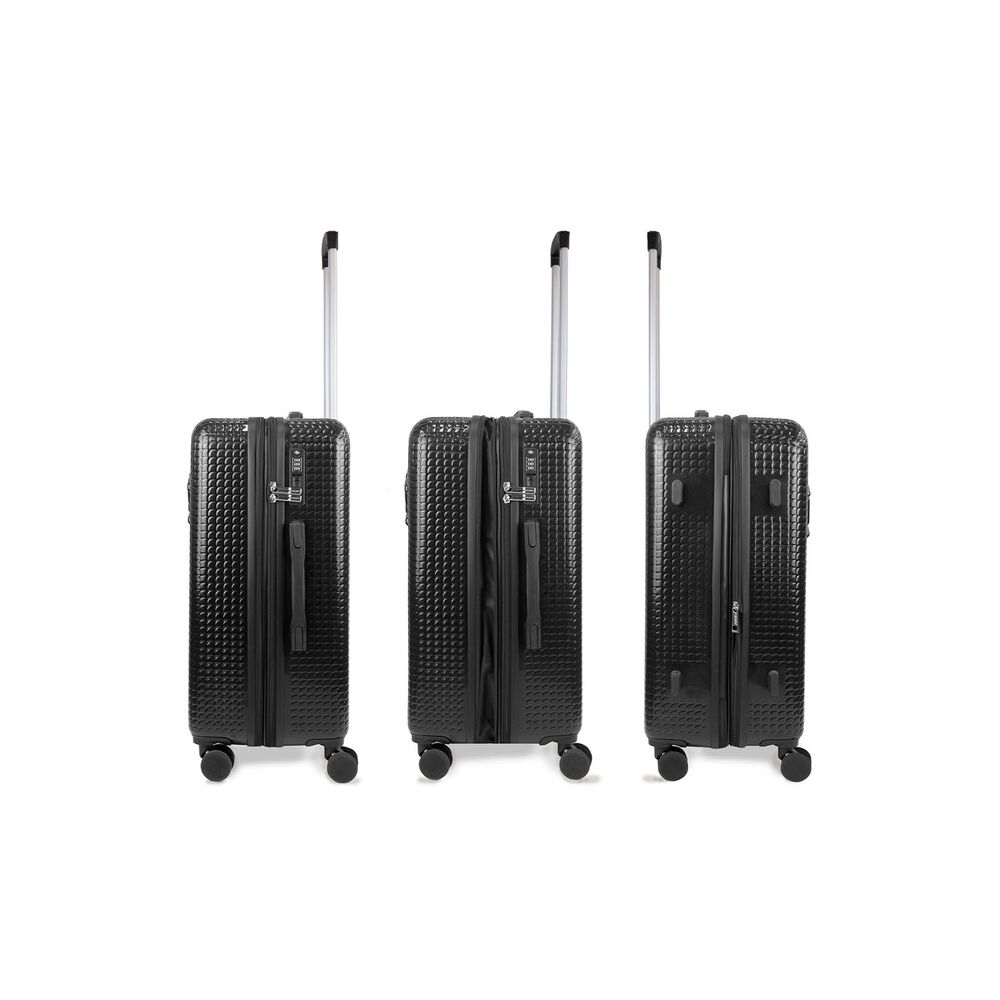 Pack 2 Maletas Donna Karan Hot Town S 10k + M 20k Negra Dkny image number 4.0