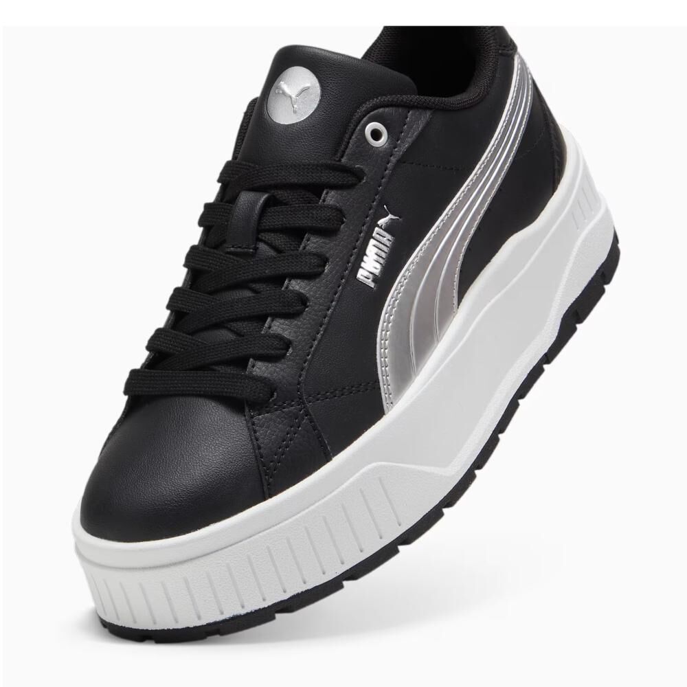 Zapatilla Urbana Mujer Puma Karmen Ii Metallic Dream Negro image number 5.0
