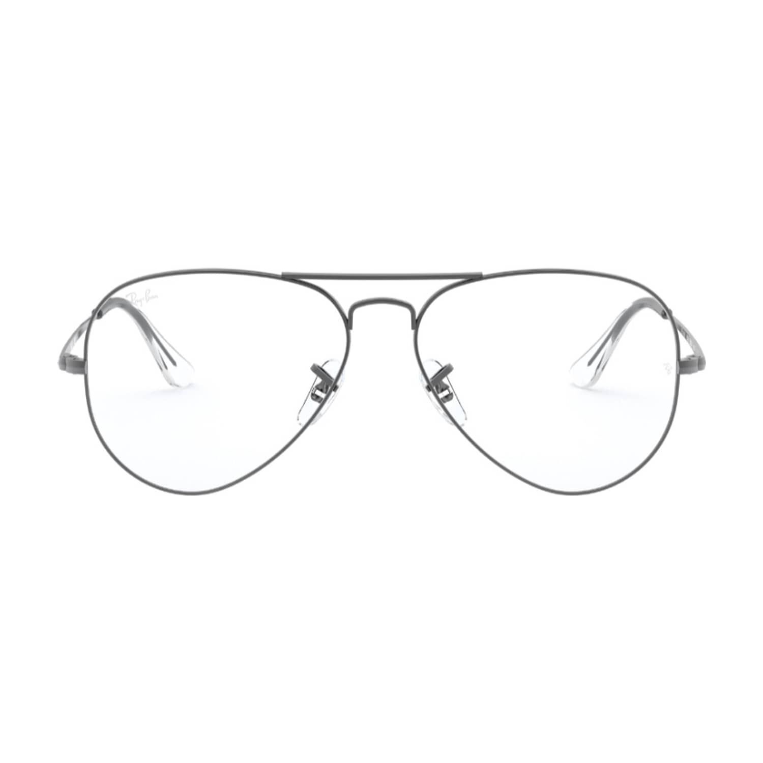 Lentes &Oacute;pticos Aviator Plateado Pulido Ray-ban Optical image number 0.0
