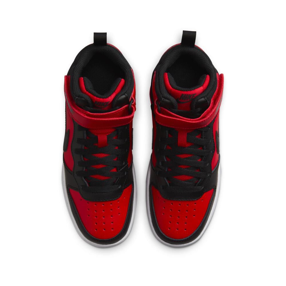 Zapatilla Running Ni&ntilde;o Nike Court Borough Mid 2 image number 3.0