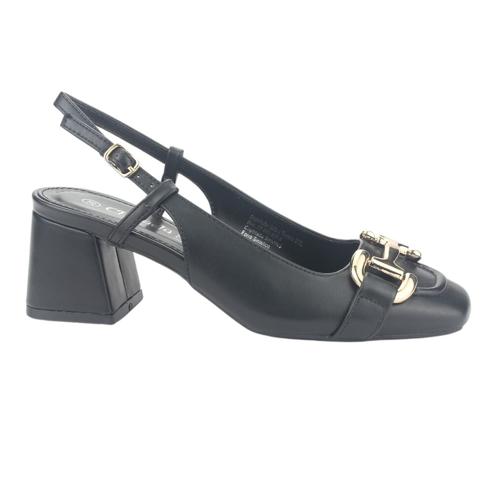 Zapato Chalada Mujer Corso-8 Negro Casual image number 0.0