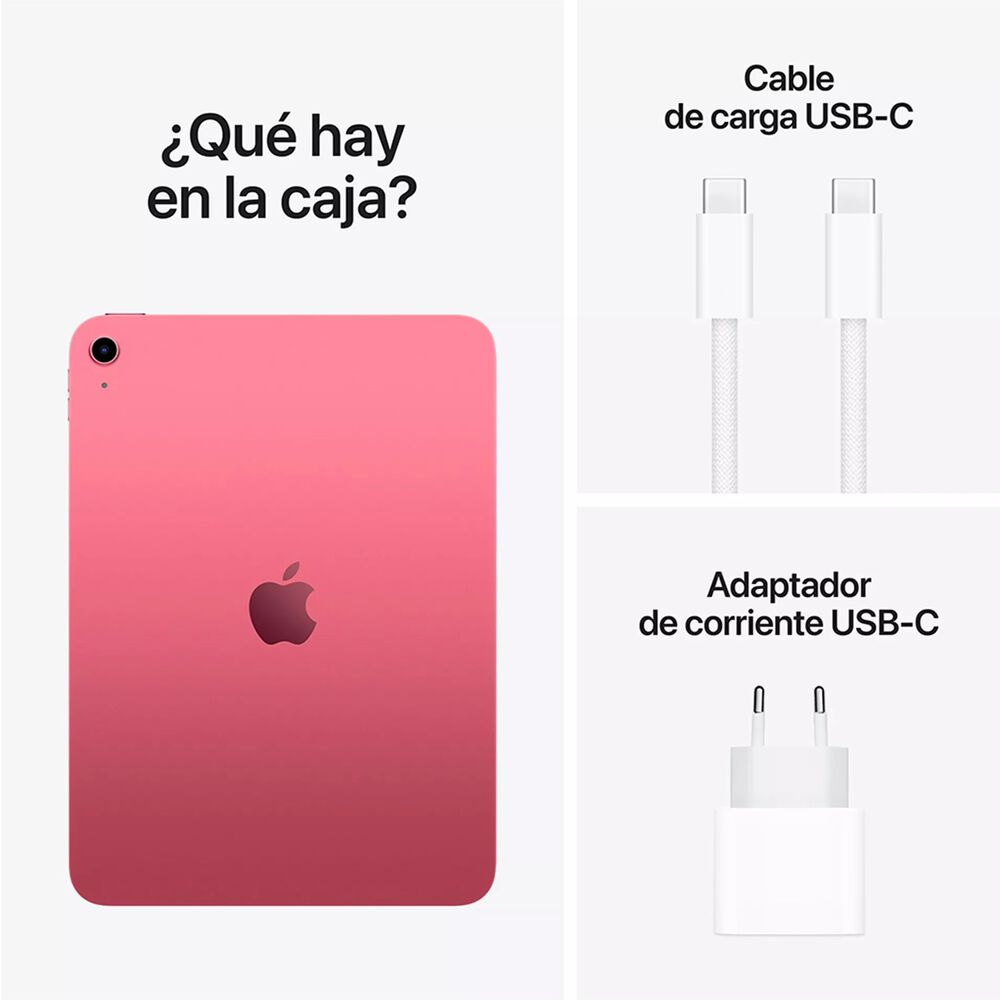 Apple Ipad 11 Generacion Chip A16 128gb - Rosado image number 1.0