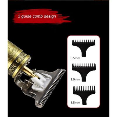 Maquina Cortadora Pelo Metálica Recargable Usb Profesional