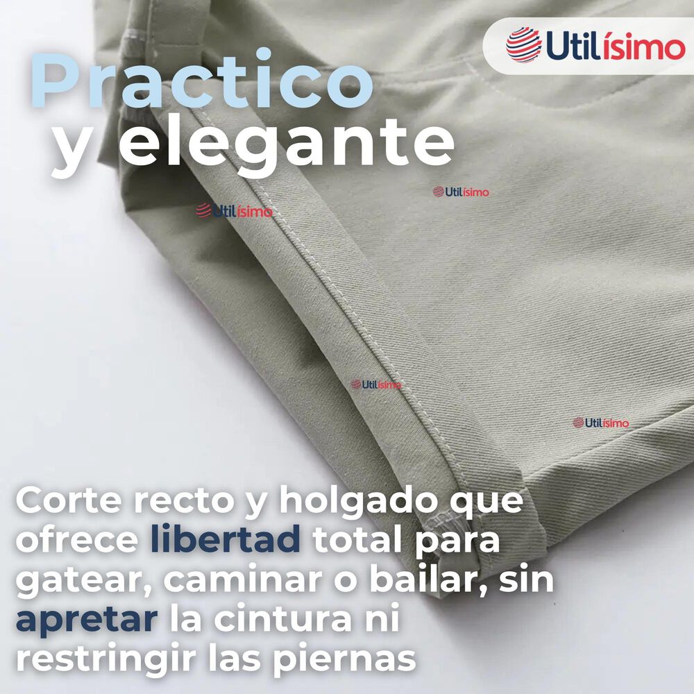 Conjunto De Vestir Con Tirantes Camisa Pantalón Corto Algodón Bebé Gris image number 7.0