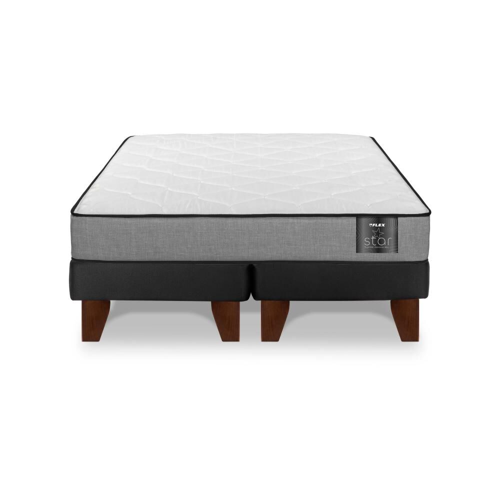 Cama Europea Flex Star / 2 Plazas / Base Dividida image number 1.0