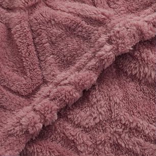 Frazada Sherpa Azhome Jacquard / 1.5 Plazas