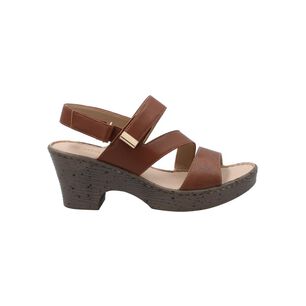 Sandalia Mujer Azaleia Hailey Cognac
