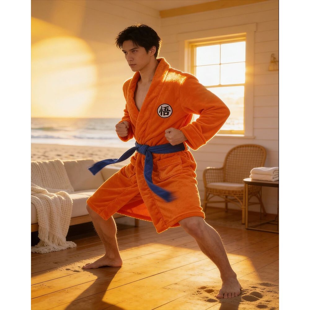 Bata Pijama Dragon Ball Z Goku image number 3.0