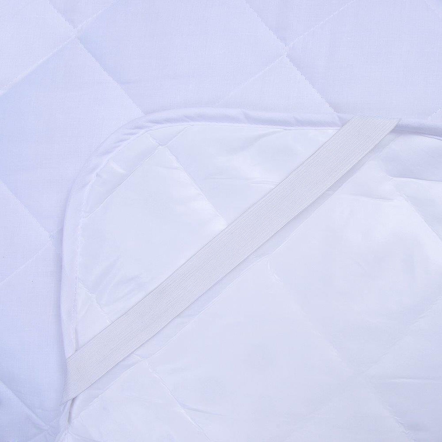 Cubrecolchon Impermeable Mashini King Blanco image number 1.0