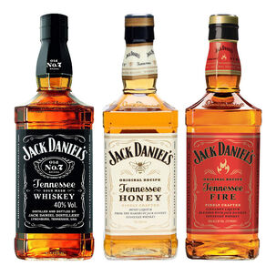 3 Whisky Jack Daniels Pack Tradition (n7, Honey, Fire)